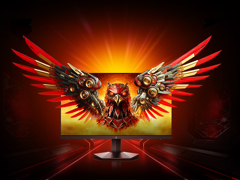 NeweggBusiness - ABS 27 inch QHD 2K 1440P 180Hz Fast IPS with AMD